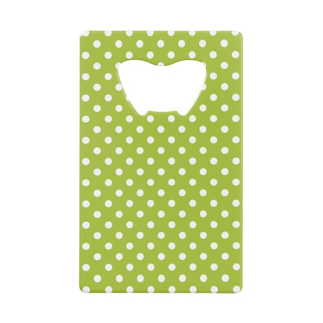 Spring pattern with white polka dots (Front)