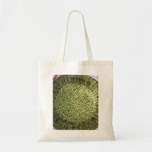 Spring Peas Shopping Tote Bag