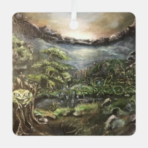 Spring Peepers! Metal Tree Decoration