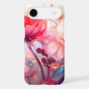 Spring Peony Bloom Garden Watercolor