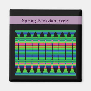 Spring Peruvian Array Magnet