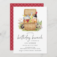 Spring Picnic | Cute Floral Birthday Brunch