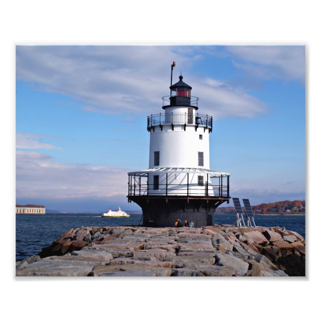 Spring Point Ledge Light, Maine photo Print (Front)