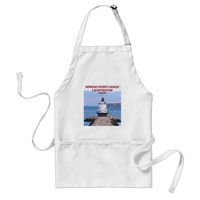Spring Point Ledge Lighthouse, Maine Apron (Front)
