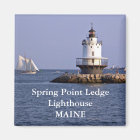 Spring Point Ledge Lighthouse, Maine Magnet
