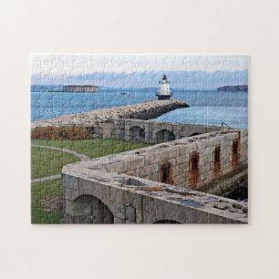 Spring Point Ledge Lighthouse, Maine Puzzle