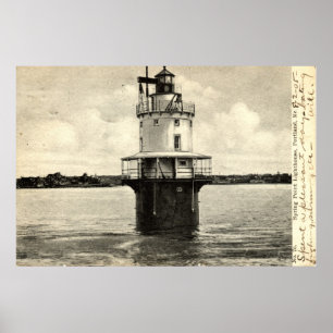 Spring Point Lighthouse, Portland Maine 1905 Poster