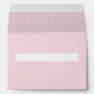 Spring Polka Dots Classic   Soft Blush Envelope
