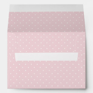 Spring Polka Dots Micro Soft Blush Envelope