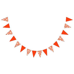 Spring poppy flowers Wedding Decor Bunting