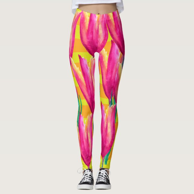 Spring Power Custom Leggings (Front)