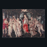 Spring Primavera Sandro Botticelli Renaissance Tea Towel<br><div class="desc">Spring (Primavera) by Sandro Botticelli,  1480s</div>