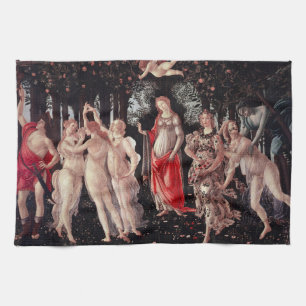 Spring Primavera Sandro Botticelli Renaissance Tea Towel
