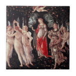 Spring Primavera Sandro Botticelli Renaissance Tile<br><div class="desc">Spring (Primavera) by Sandro Botticelli,  1480s</div>