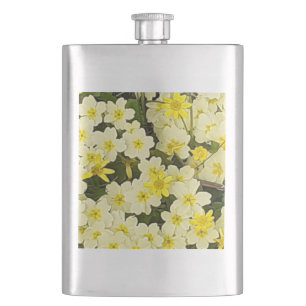 Spring Primroses Classic Flask
