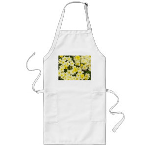 Spring Primroses  Long Apron