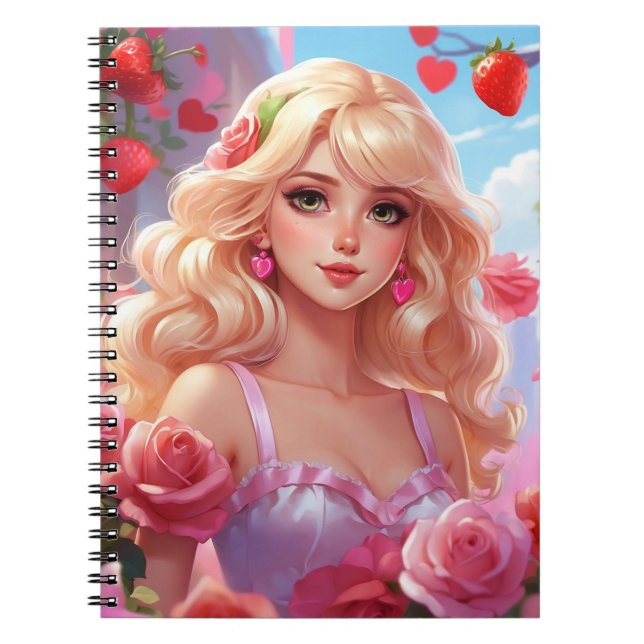 Spring princess  notebook (Front)