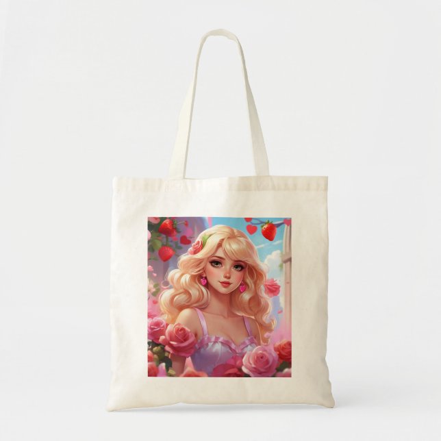 Spring princess  tote bag (Front)