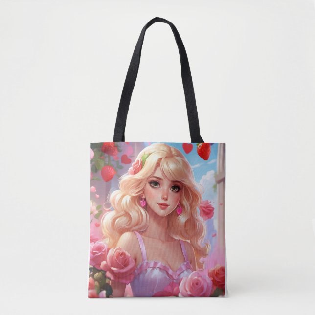 Spring princess  tote bag (Front)