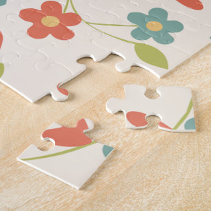 Spring Puzzle Flowers