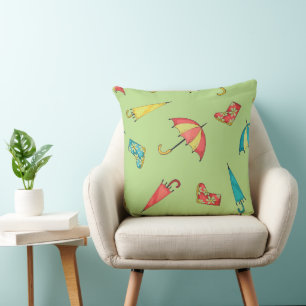Spring Rain I Cushion