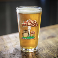 Spring Rain Shower Owl Mushroom