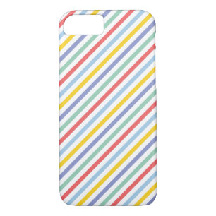 Spring Rainbow Stripe Pattern Case-Mate iPhone Case