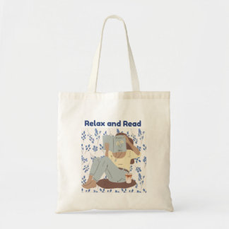 Spring, Reading, Book Tote Bag