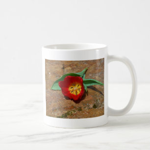Spring Red Tulip Coffee Mug