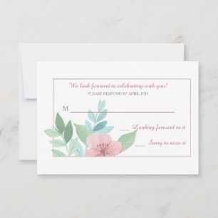 Spring Romance Response Cards