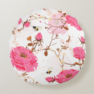 spring round cushion