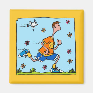 spring runner (guy) magnet