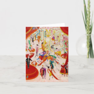Spring Sale at Bendel's  by Florine Stettheimer Thank You Card