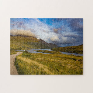 Spring Scottish Mountain Lake Landscape Highlands Jigsaw Puzzle