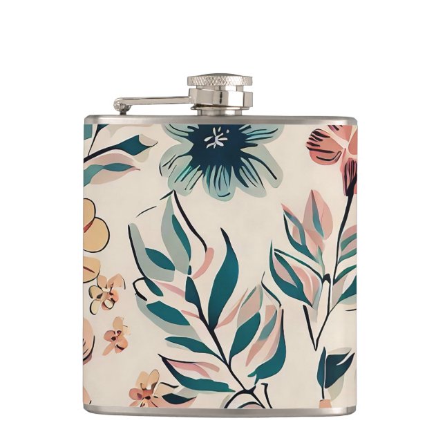 Spring Season Hip Flask (Front)