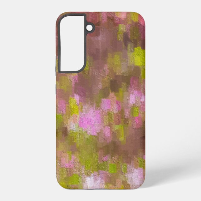 Spring Season Pinks Abstract Samsung Galaxy Case (Back)