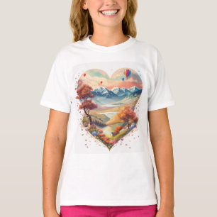 Spring Serenity: A Blossoming Affair Summer Vibes: T-Shirt