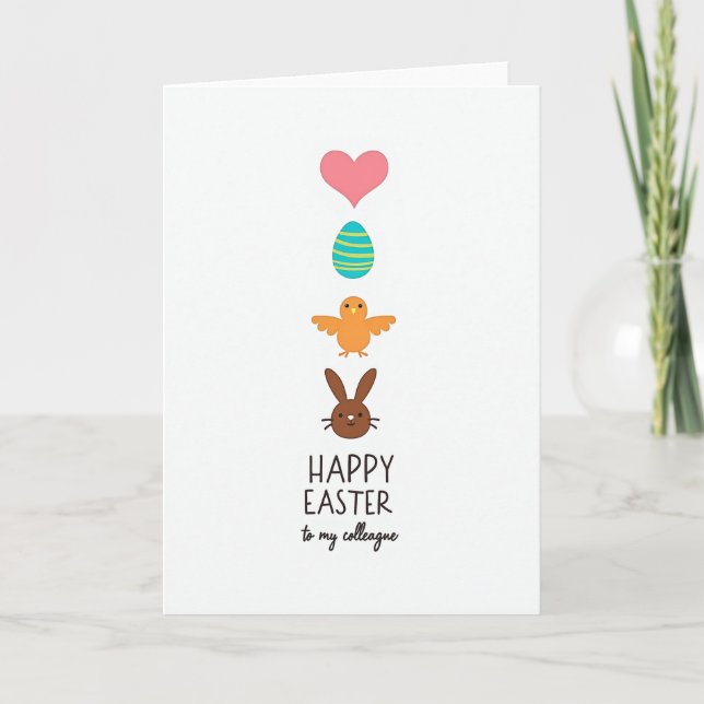Spring Shape Celebration Card (Front)