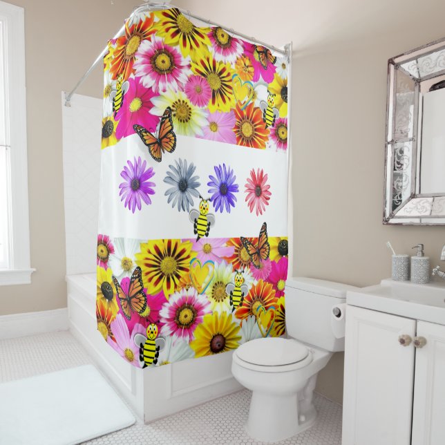 Spring Shower Curtain (In Situ)
