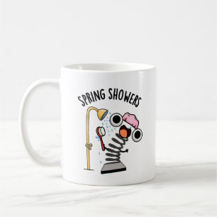 Spring Showers Funny Season Pun Coffee Mug
