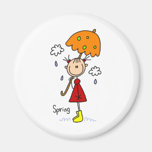 Spring Showers Magnet