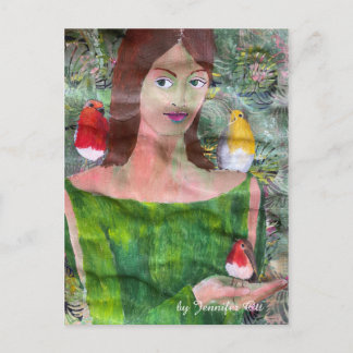 Spring Siren Postcard