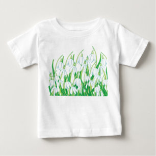 Spring Snowdrops   Baby T-Shirt