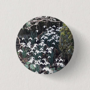 Spring Snowdrops Badge