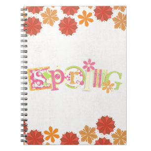 Spring Spiral Notebook