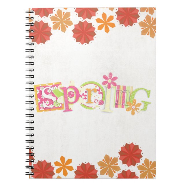 Spring Spiral Notebook (Front)
