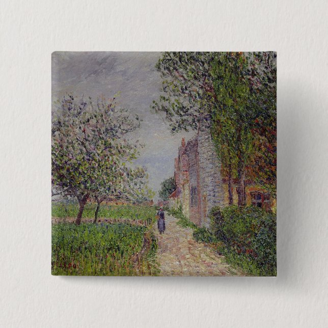 Spring, St. Cyr-de-Vaudreuil 15 Cm Square Badge (Front)