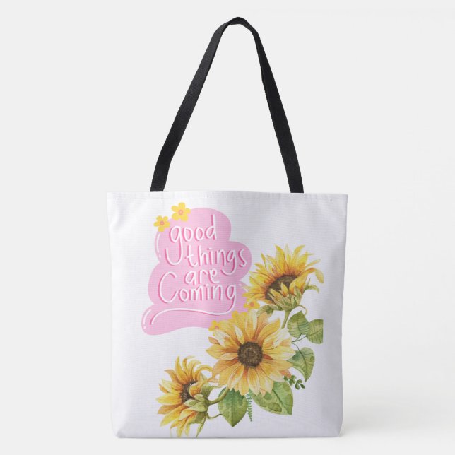 spring, style  tote bag (Front)