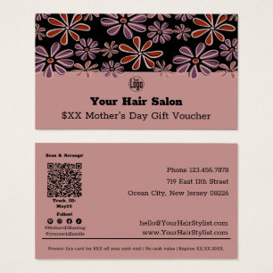 Spring Stylist Mother's Day Gift Voucher Card