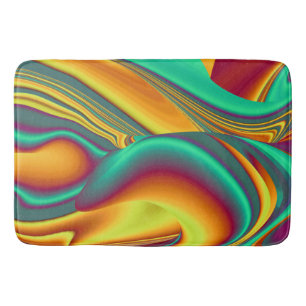 Spring Summer Autumn Flowers Magic Bath Mat